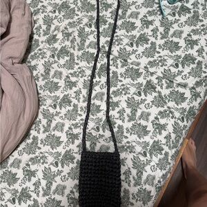 Handcrafted Black Crochet Bag